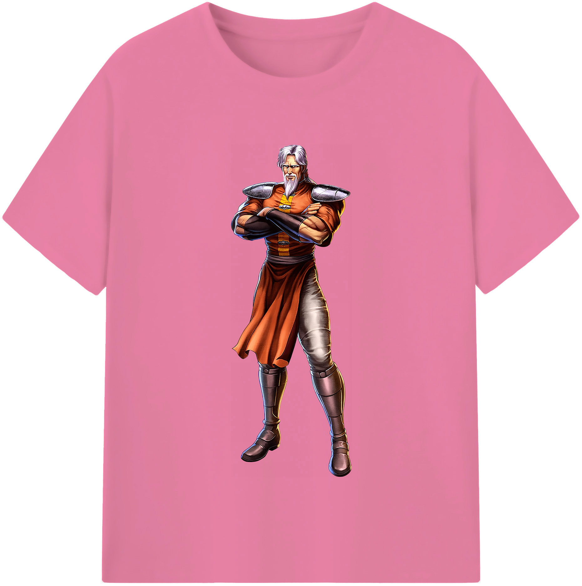 （画像用） 北斗の拳 Fist of the North Star 綿100％半袖Tシャツ（フロントプリント）